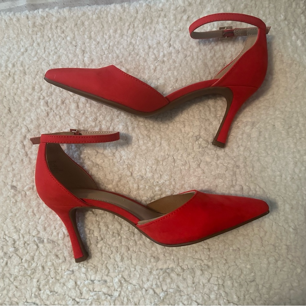 Kelly & Katie Vibrant Red Heels